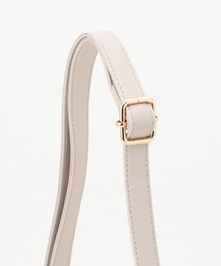 ANY マジカルライトメタルショルダーバッグ ライトグレー