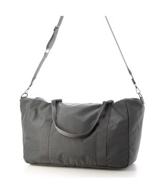 UNBILLION cachecache パッカブルナイロンボストンバッグ グレー