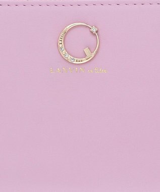 LANVIN en Bleu ルナ Ｌファスナー長財布 ピンク
