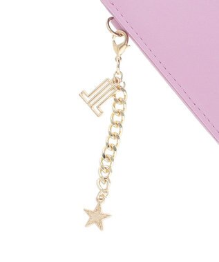 LANVIN en Bleu ルナ Ｌファスナー長財布 ピンク