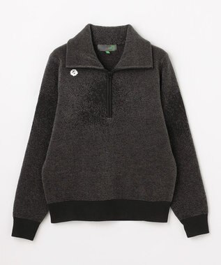 PW CIRCULUS 【手洗い洗濯可】 【WOMEN】グラデーションニット ゴルフウェア レディース ブラック系