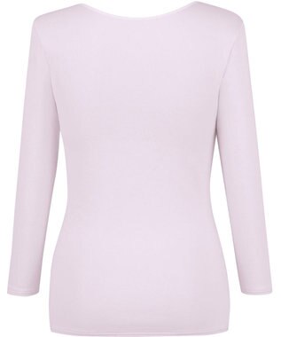 Wing あったかインナー 綿100％(肌側) シルクプロテイン加工 やわらかな肌ざわり 軽い あたたかい 【エアロカプセル】 8分袖 長袖 秋 冬 EL2849 ウイング／ワコール チャコールグレー