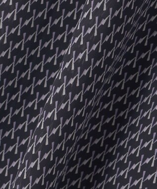 J.PRESS LADIES S 【洗える】 Geometric Print スカート ネイビー系5