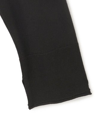 JOSEPH スーパーファインメリノシルク　Vネックニット Black