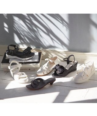 TOCCA 【WEB＆一部店舗限定】BIG RIBBON CANVAS SNEAKERS スニーカー アイボリー系