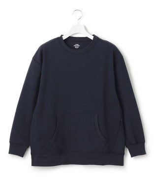 J.PRESS YORK STREET 【UNISEX】クルーネックプルオーバー ネイビー系
