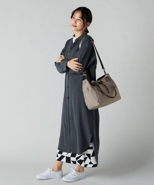 Y'SACCS 【Y’SACCS vous et】ポーチ付き3WAYトート ベージュ