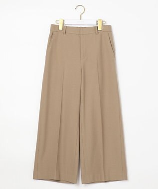 ANY SIS 【蓄熱効果】サーモトロン 2WAYストレッチ ワイドパンツ キャメル