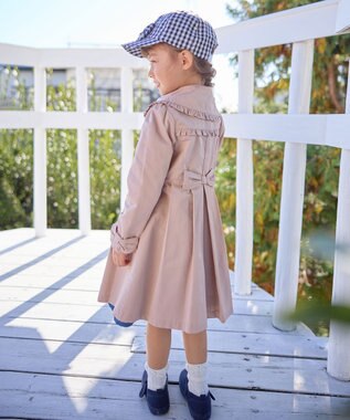 ANY KIDS リボン キャップ ギンガムチェック