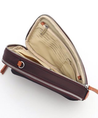 Y'SACCS 【大人のおしゃれ手帖11月号掲載】本上まなみ×Y'SACCS 　ウォレットポシェット ワイン