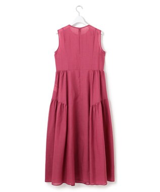 23区 【一部店舗限定/接触冷感/洗える】ラミータンブラー ノースリーブ ワンピース ローズ系