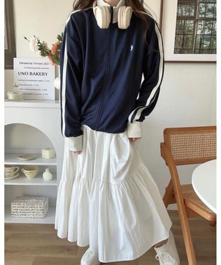 WEGO 【ユニセックス着用ITEM/追加カラー】U.S. POLO ASSN.ライントラックジャケット ネイビー