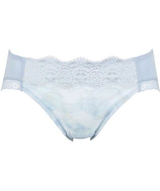 Wing ショーツ 【スタイルアップブラ】 KB2900とペア アウターにひびきにくい(バック裾) やさしいフィット感 はきこみ丈あさめ KF2890 ウイング／ワコール ブルー