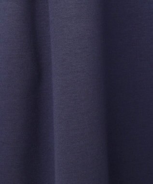 自由区 【WEB限定・洗える】シアーカーデ×ジャージードレス セット ライトグレー(ラメ)×ネイビー