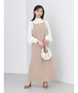 earth music&ecology キャミワンピース Beige