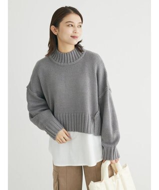 Green Parks ・ＳＵＧＡＲ　ＳＰＯＯＮ　ハイネックショートニット