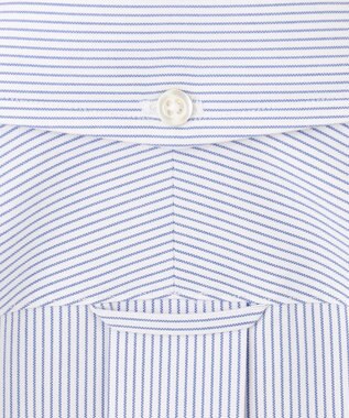 J.PRESS MEN 【PREMIUM PLEATS / 形態安定】マイクロストライプ シャツ / B.D. ネイビー系1