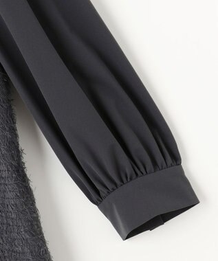 自由区 L 【カタログ掲載】ループカットジャカード ワンピース スレート