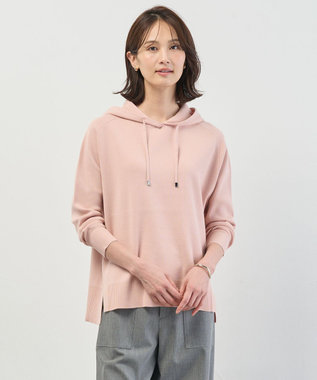 J.PRESS LADIES Smooth ニット パーカー