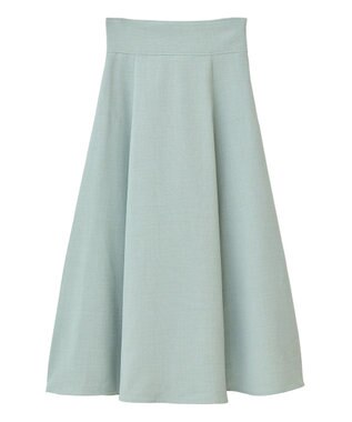 earth music&ecology バックレースアップスカート Light Green