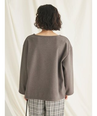 CRAFT STANDARD BOUTIQUE 圧縮ニットソープルオーバー Brown