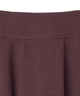 earth music&ecology バックレースアップスカート Dark Brown