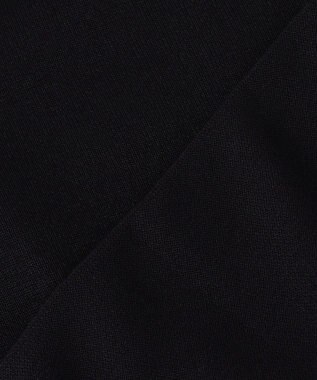 UNFILO レースドッキングニット クルーネック ブラック