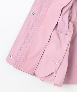 組曲 KIDS 【100㎝】【撥水】フリル マウンパ ラベンダー系