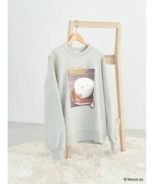 earth music&ecology ｍｉｆｆｙ／ｅａｒｔｈ　ｓｗｅａｔ　ｃｏｌｌｅｃｔｉｏｎ Light Gray