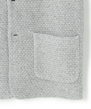 JOSEPH HOMME ストロータックステッチ　ニットジャケット ライトグレー系3