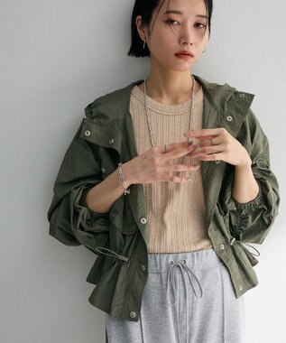 Green Parks ・ＳＵＧＡＲ　ＳＰＯＯＮ　ショートマウンテンパーカー Khaki