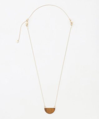 自由区 【3WAY】ストーンバーダブルネックレス マットゴールド