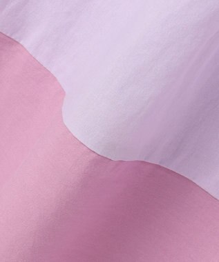 組曲 KIDS 【UVケア】【150-160㎝】バイカラー ワンピース ラベンダー