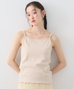 earth music&ecology パールストラップキャミソール