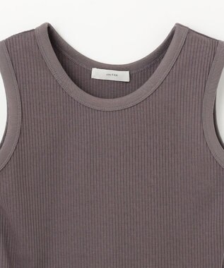 ANY L ベーシックタンクトップ チャコール