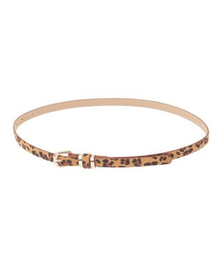 earth music&ecology ダブルメタルカン　細ベルト Brown