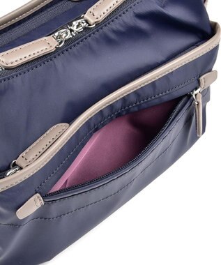 Y'SACCS 木村多江×Y'SACCS ナイロンショルダー ネイビー