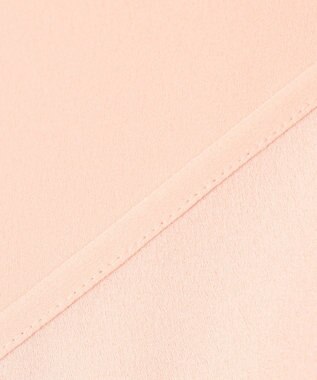 23区 L 【洗える】バックサテンアムンゼン ボウタイ付き ブラウス ピンク系