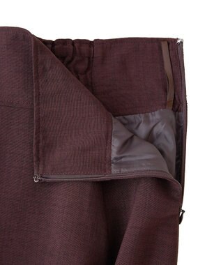 earth music&ecology バックレースアップスカート Dark Brown