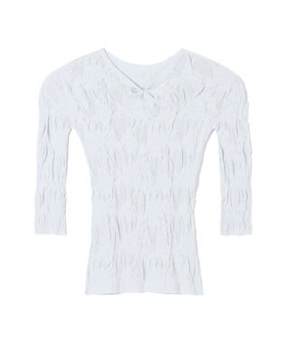 Chacott 【ノーソーイングニット】キシリトールシアーレース2Wayトップ