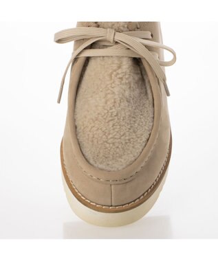 ing <ing>チロリアンシューズ ベージュコンビ