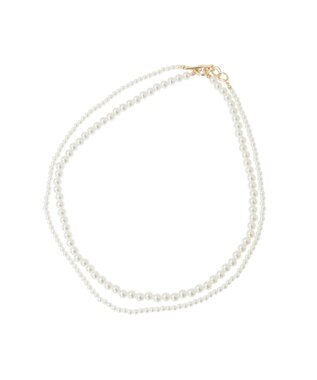 earth music&ecology ２ＷＡＹマンテルパールネックレス Gold