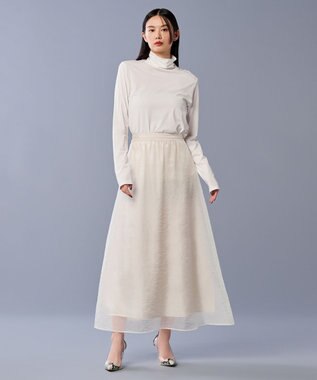 uncrave アルビニスタシフォン ハイネック カットソー（uncrave STANDARD） オフ