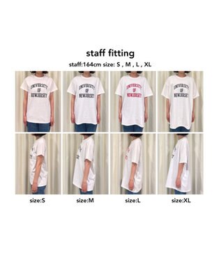 WEGO 【ANGIE VINTAGE】カレッジロゴプリントTee 柄10