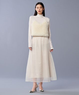 uncrave アルビニスタシフォン ハイネック カットソー（uncrave STANDARD） オフ