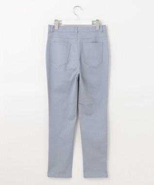 UNFILO 【洗える】撥水ハイストレッチパンツ スカイブルー