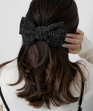 WEGO L柄リボンバレッタ 柄3