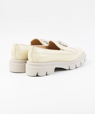 BONTRE 【LucaGrossi/ルカグロッシ】厚底メダリオンタッセルローファー/G961M-UA アイボリー