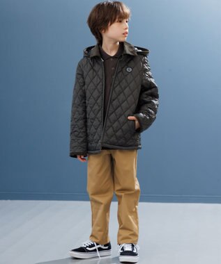 J.PRESS KIDS 【100-130cm】ツイル フルレングスパンツ ベージュ系