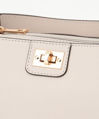 ANY マジカルライトメタルショルダーバッグ ライトグレー